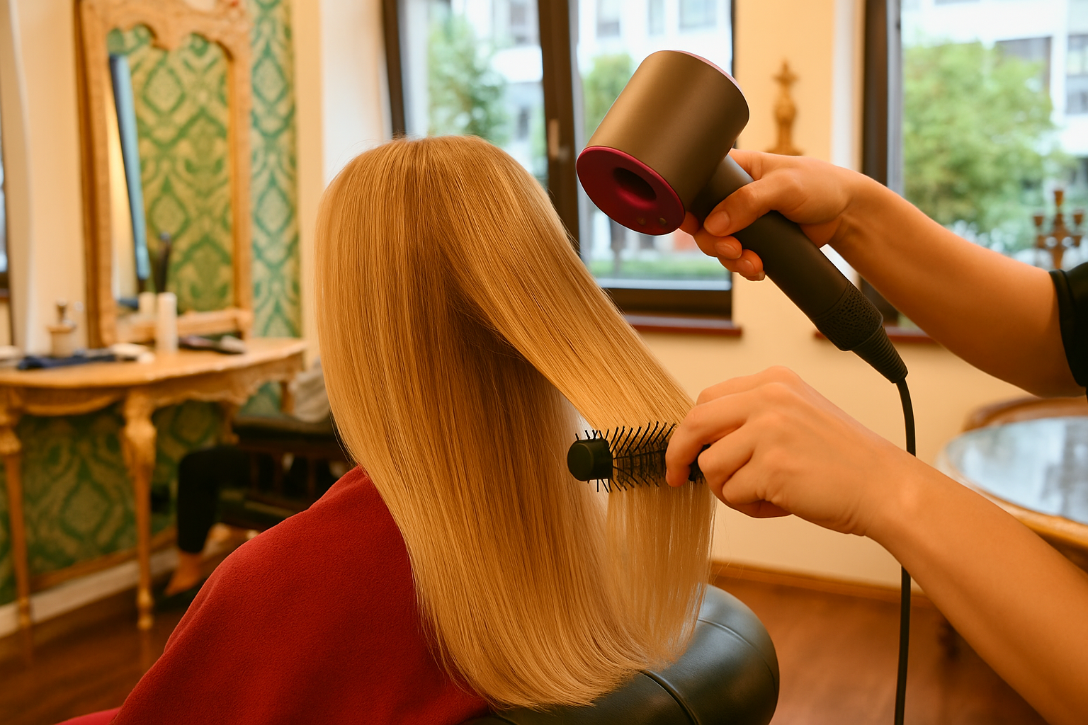 Keratin-Behandlung: Sag dem Frizz Lebewohl 1 Glatte Haare durch Keratin Behandlung bei Muscat HairArtist_